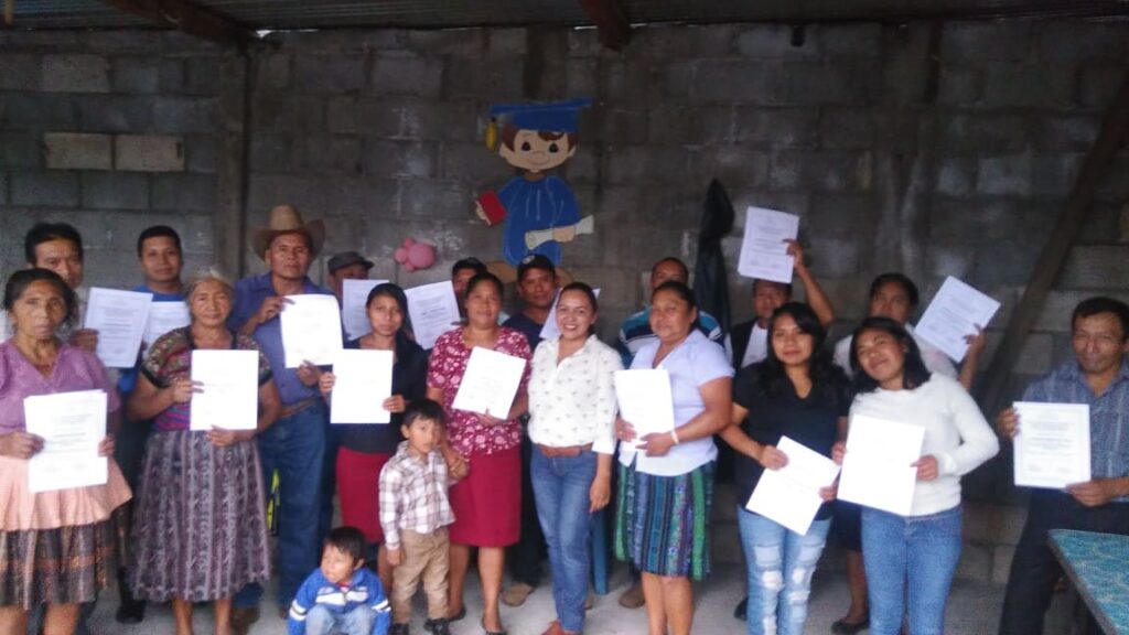 ALOTENANGO, SACATEPÉQUEZ, CLAUSURA CAPACITACIÓN SISCODE
