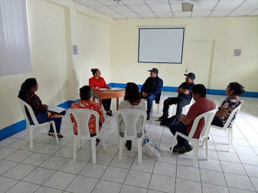 Asesoría Técnica a COCODE de Santa Lucia Milpas Altas, departamento de Sacatepéquez