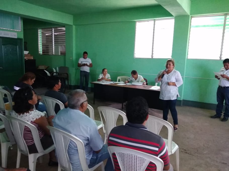 CAPACITACIÓN COMUDE GUANAGAZAPA, ESCUINTLA.