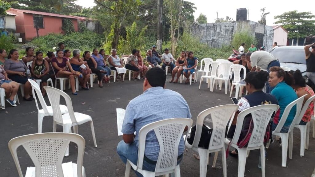 CAPACITACIÓN SISCODE EN PEÑA FLOR II, SIQUINALA, ESCUINTLA.