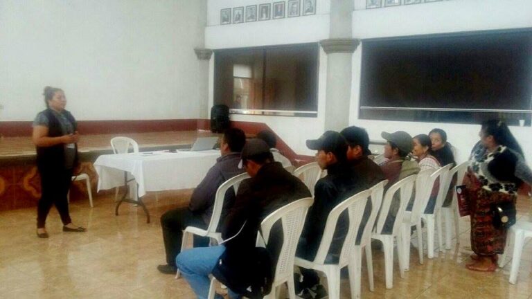 CAPACITACIÓN SISCODE, PARRAMOS, CHIMALTENANGO.