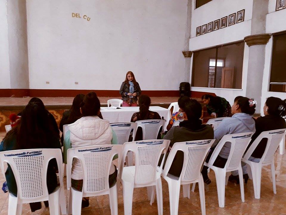 CAPACITACIÓN SISCODE, PARRAMOS, CHIMALTENANGO.