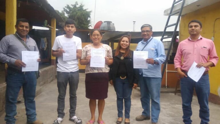 CLAUSURA CAPACITACIÓN A ASOCIACIÓN DE TURISMO RURAL DE ALOTENANGO