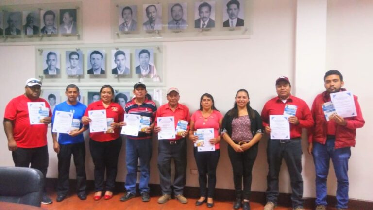 CLAUSURA CAPACITACIONES SISCODE, PASTORES SACATEPÉQUEZ