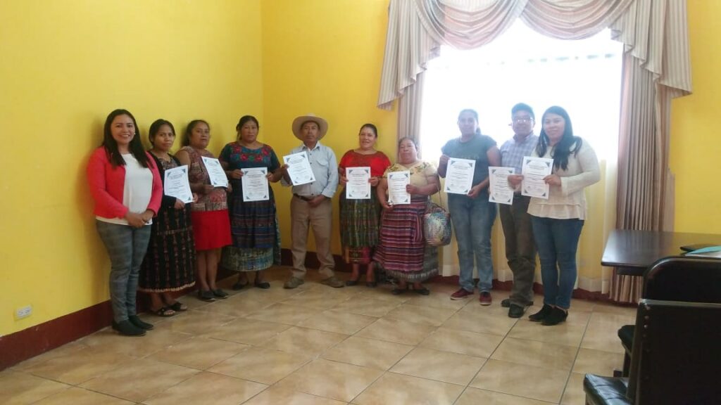 CLAUSURA CAPACITACIÓN SISCODE, SAN ANDRÉS ITZAPA, CHIMALTENANGO.