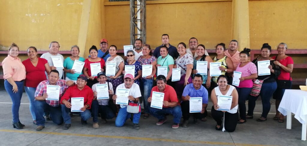 CLAUSURA DE CAPACITACIÓN SISCODE, LA GOMERA, ESCUINTLA