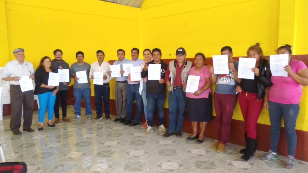 CLAUSURA Y CUARTO MODULO DE CAPACITACIÓN SANTA LUCIA MA. SACATEPÉQUEZ