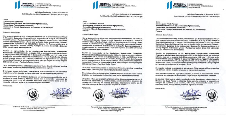 COREDUR Región Central CONVOCA a las Asociaciones de Agropecuarias, Comerciales, Financieras e Insdustriales.