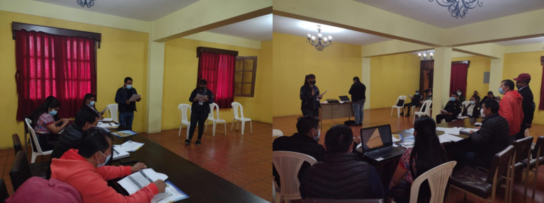 Capacitación -COMUDE- del Municipio de Santa Cruz Balanya, Chimaltenango