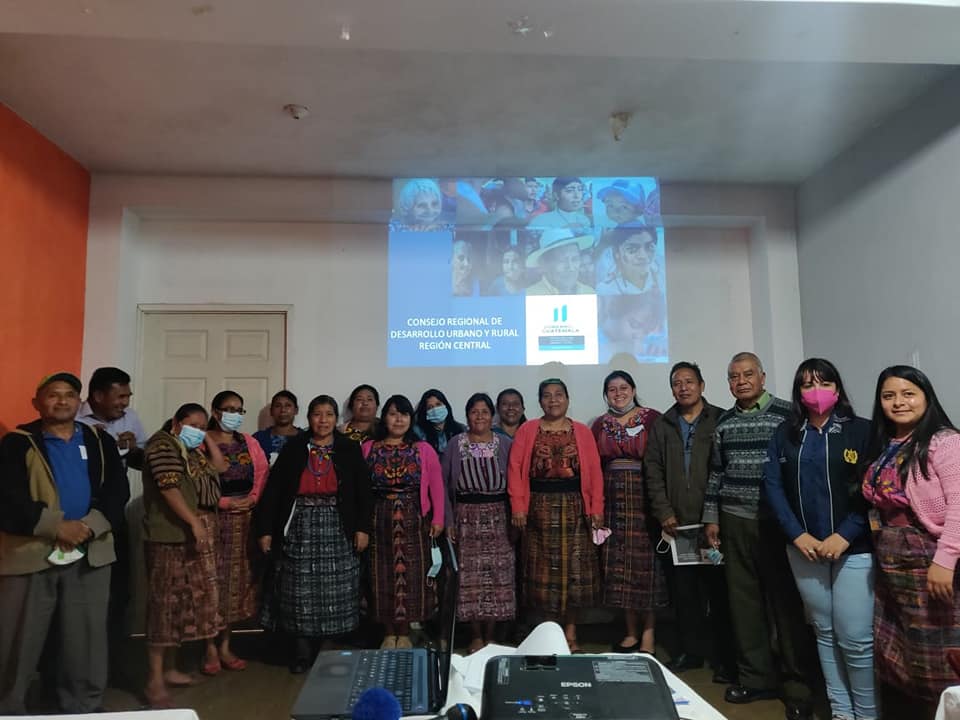 Capacitación COCODE Cantón Poniente y Cantón norte, Municipio de Patzún