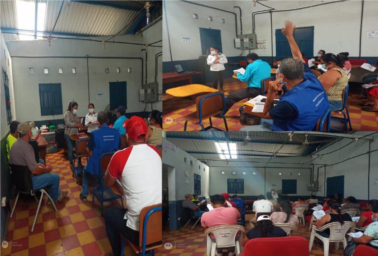 Capacitación COCODE de Masagua, Escuintla