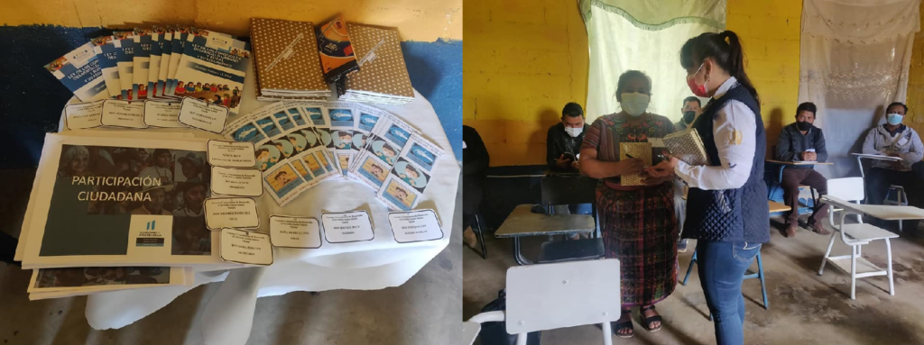 Capacitación COCODE de Oriente Municipio de Patzún, Departamento de Chimaltenango