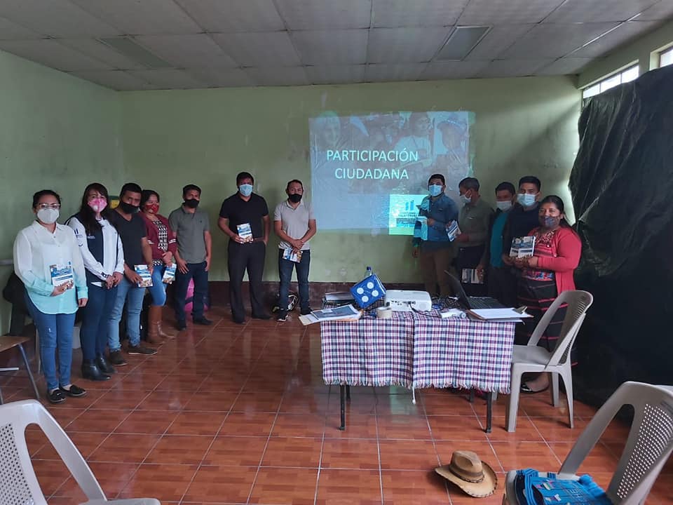 Capacitación COCODE de Quisaché del Municipio de Acatenango, Departamento de Chimaltenango