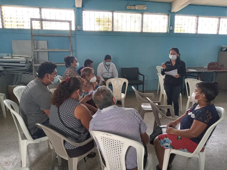 Capacitación COCODE de San José, Departamento de Escuintla