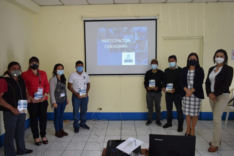 Capacitación COCODE de San Lorenzo el Cubo del Departamento de Sacatepéquez