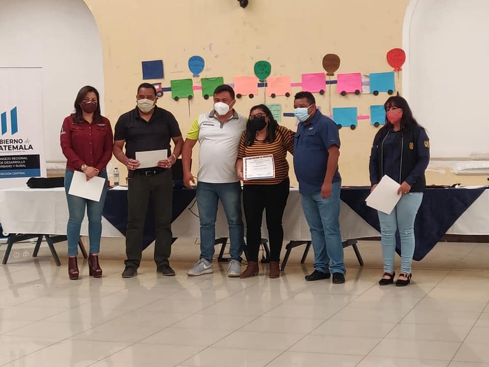 Capacitación COCODE del Municipio del Tejar, Departamento de Chimaltenango