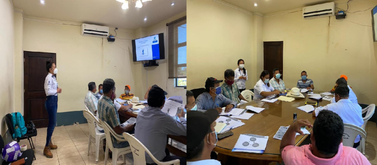 Capacitación COCODE del municipio de Masagua, Escuintla