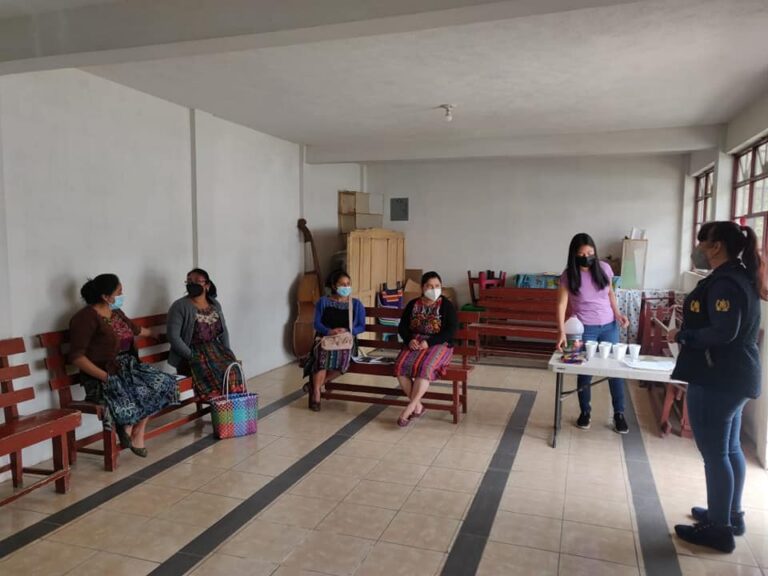 Capacitación COCODE la Vega, municipio de Patzún. Departamento de Chimaltenango