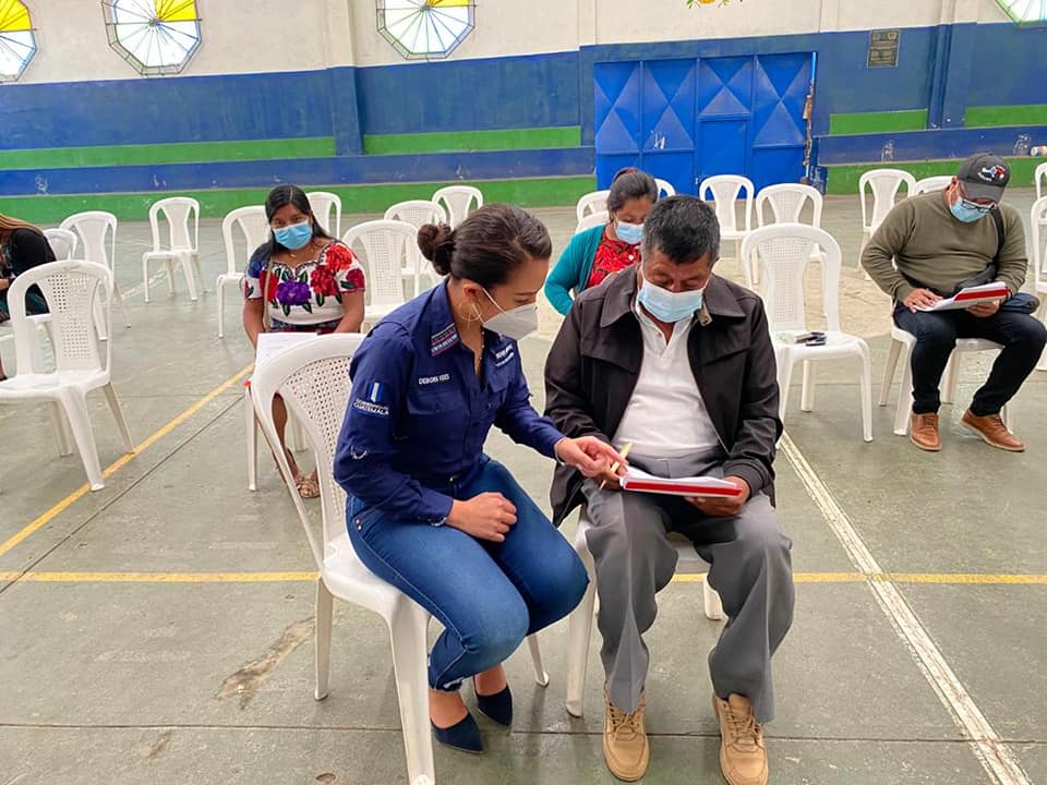 Capacitación COCODE municipio de  Santiago, Departamento de Sacatepéquez