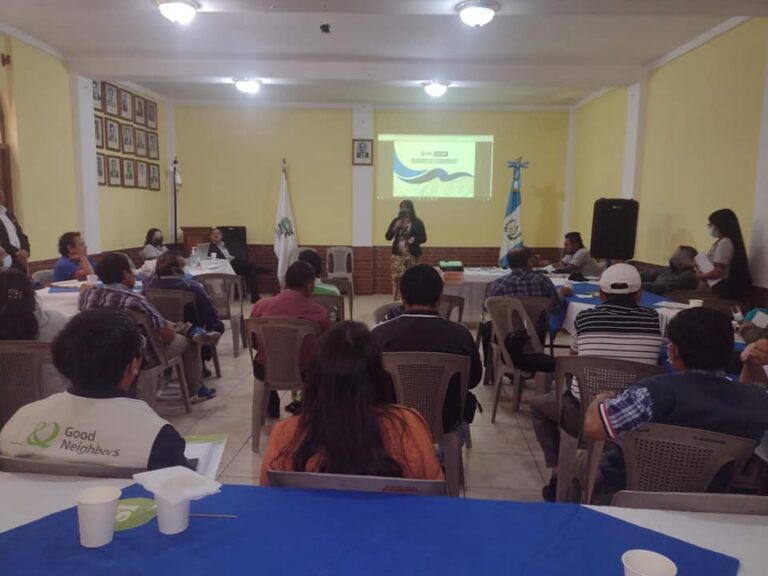 Capacitación COMUDE de Acatenango, Chimaltenango