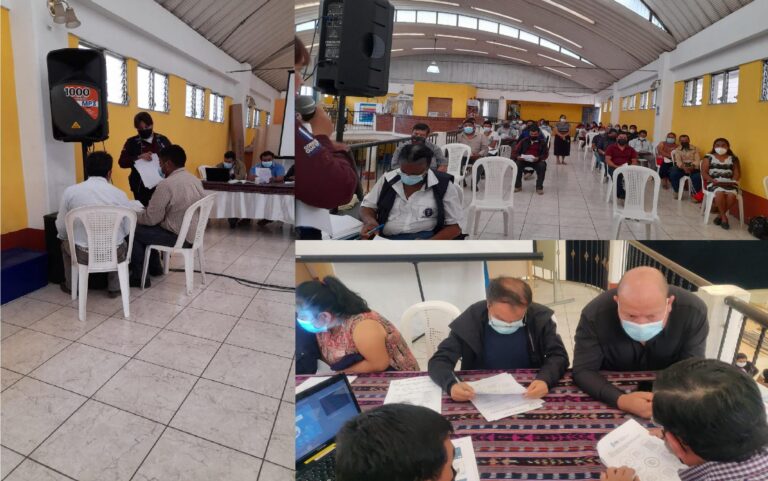 Capacitación COMUDE de San Andrés Itzapa, Chimaltenango