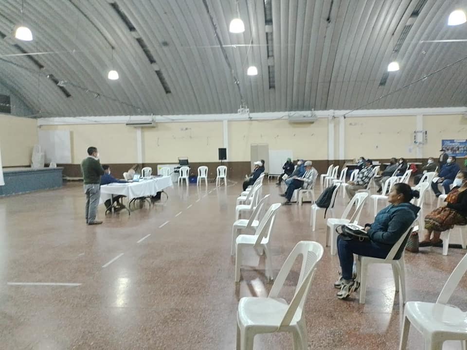 Capacitación COMUDE de San Lucas, Sacatepéquez