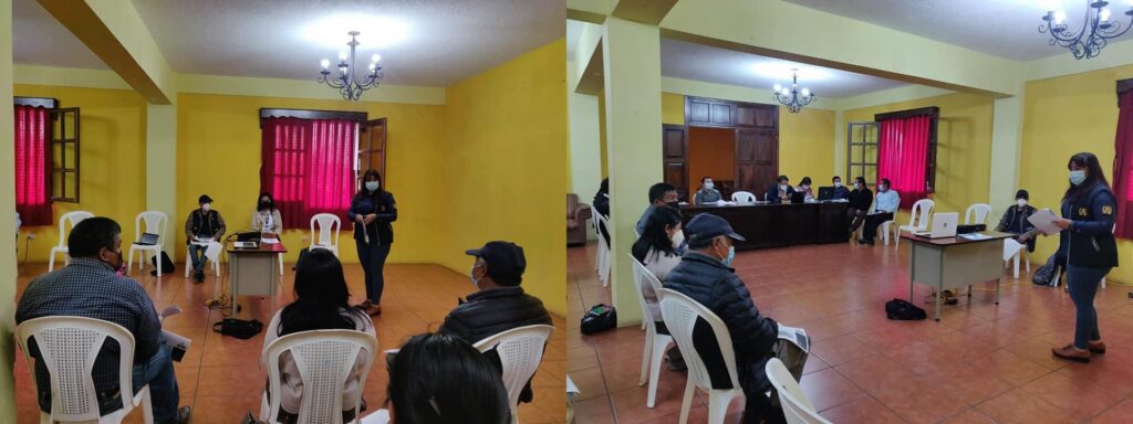 Capacitación COMUDE, del municipio de Santa Cruz Balanyá del Departamento de Chimaltenango