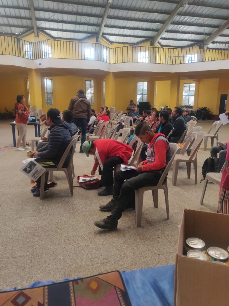 Capacitación Ciclo de Proyectos a COCODE de San Juan Comalapa, Chimaltenango