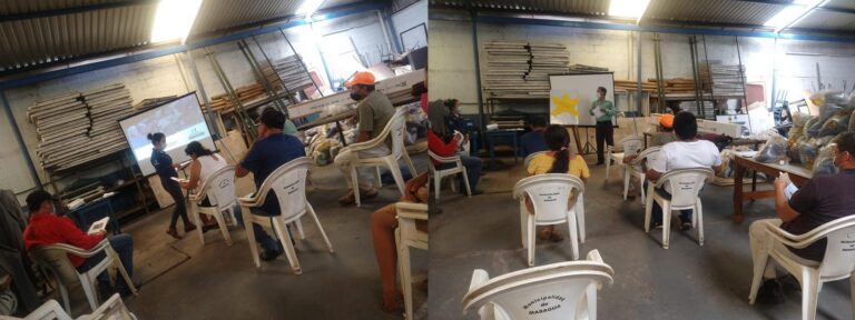 Capacitación Presidentes COCODES del municipio de  Masagua, Escuintla