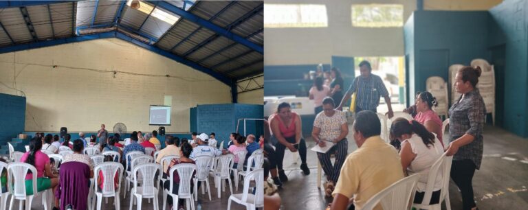 Capacitación a COCODE del municipio de de Masagua, Escuintla