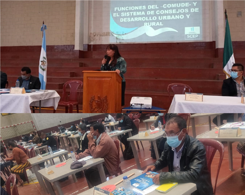 Capacitación a Consejo Municipal de Desarrollo de Patzún Chimaltenango