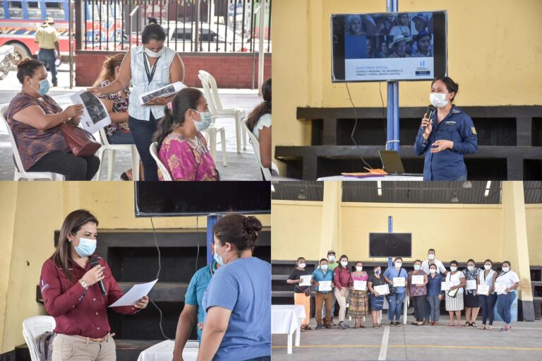 Capacitación  a Presidentes del Consejo Comunitario de Desarrollo del municipio de la Gomera