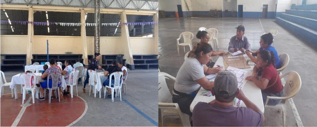 Capacitación a Presidentes de los Consejos Comunitarios de Desarrollo -COCODE- de los municipios de Masagua y la Gomera, departamento de Escuintla