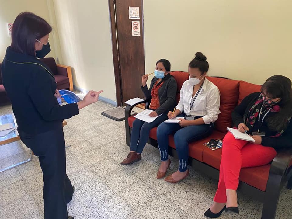 Capacitación a Promoción social