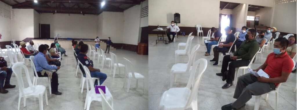 Capacitación a integrantes del Consejo Comunitario de Desarrollo del municipio de San Juan Alotenango