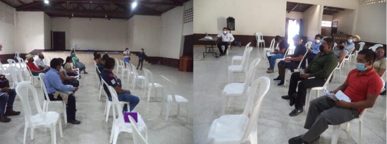 Capacitación a integrantes del Consejo Comunitario de Desarrollo del municipio de San Juan Alotenango