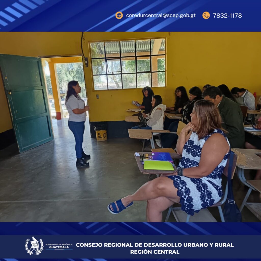 Capacitación a maestros de diferentes centros educativos, con el tema: Participación Ciudadana