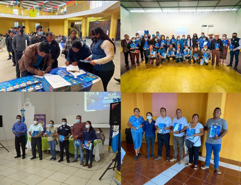 Capacitación con los temas Descentralización y Sistemas de Consejos de Desarrollo