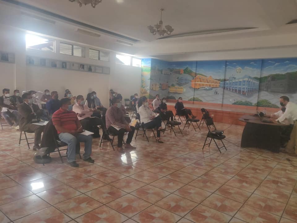 Capacitación sobre Plataforma COMUDE 2021, en el Departamento de Chimaltenango