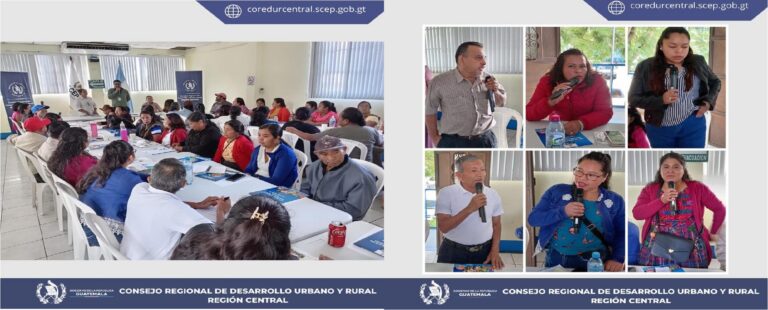 Capacitación sobre el Sistema de Consejos de Desarrollo