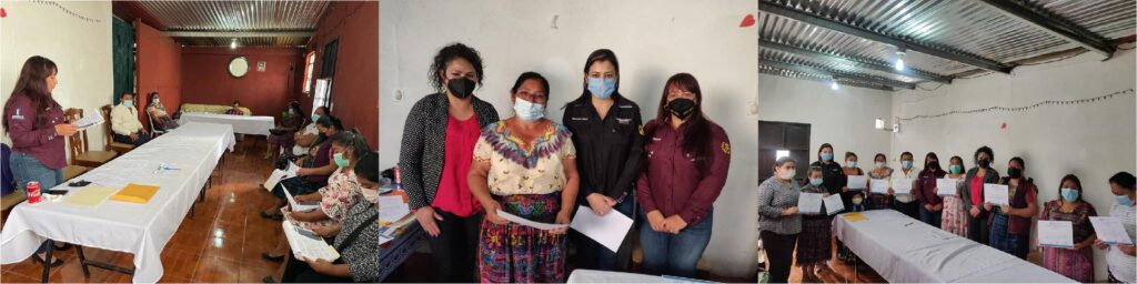 Capacitación sobre el tema Descentralización, COCODE la Alameda sector A, Departamento de Chimaltenango