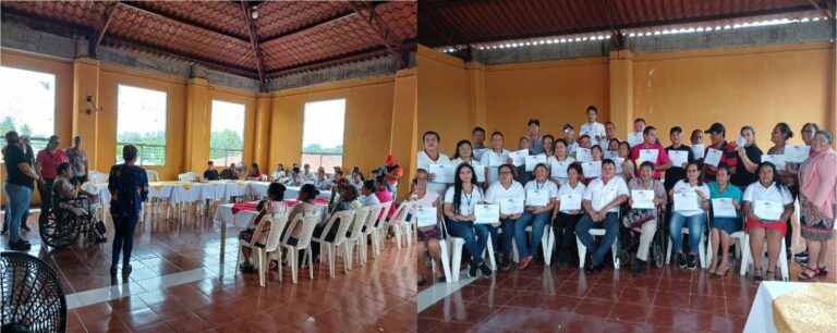 Clausura de capacitación dirigida a COCODES de la Democracia, Escuintla