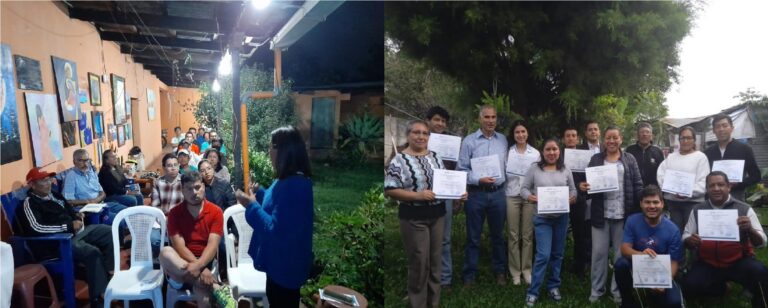 Clausura por culminación de los módulos de capacitación a integrantes del Consejo Comunitario de Desarrollo -COCODE-