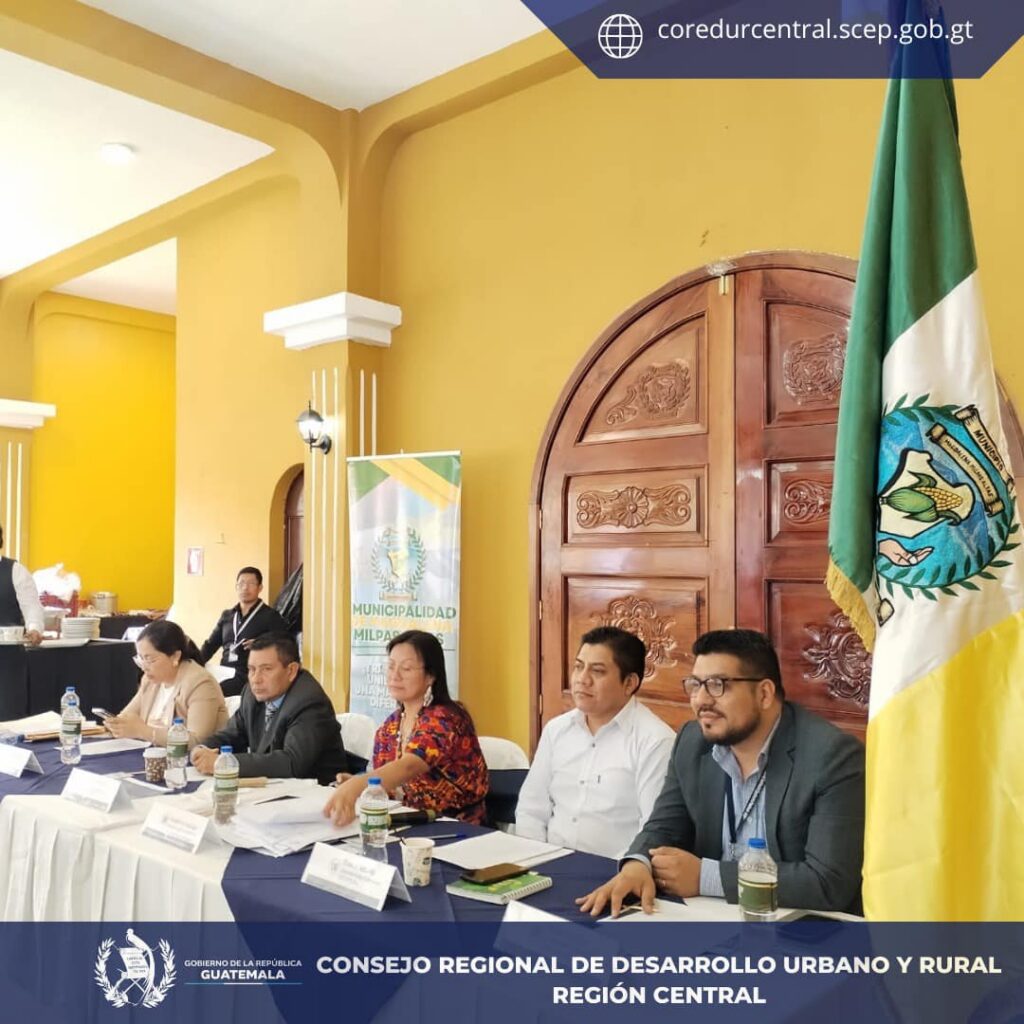 Décima Reunión Ordinaria de Consejo Departamental de Desarrollo del departamento de Sacatepéquez