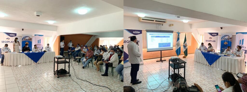 Decima Reunión Ordinaria del Consejo Departamental de Desarrollo del departamento de Escuintla