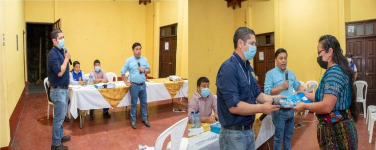 Entrega de Diplomas por culminar módulos de Capacitación