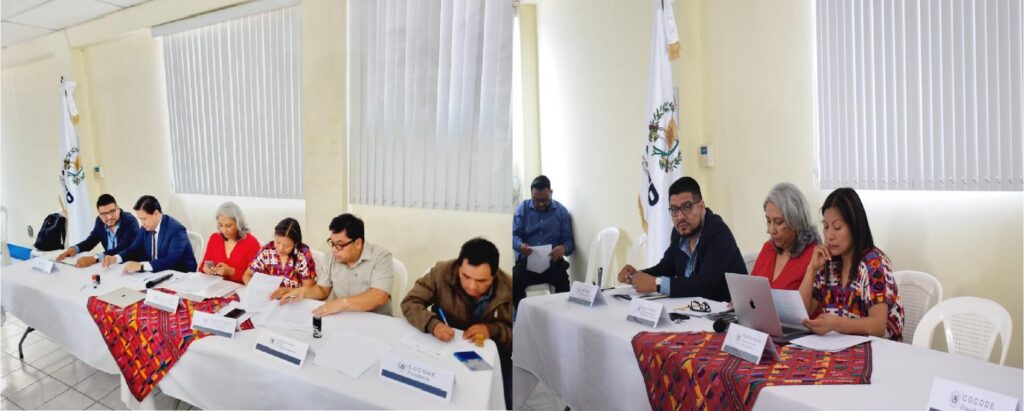 Firma de Convenios de Ejecución de Obras los diferentes municipios de Sacatepéquez.