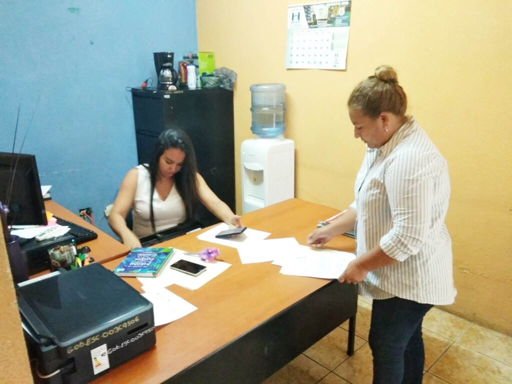 GESTIONES ADMINISTRATIVAS PREVIAS A TALLER DEPTAL. ESCUINTLA, ESC