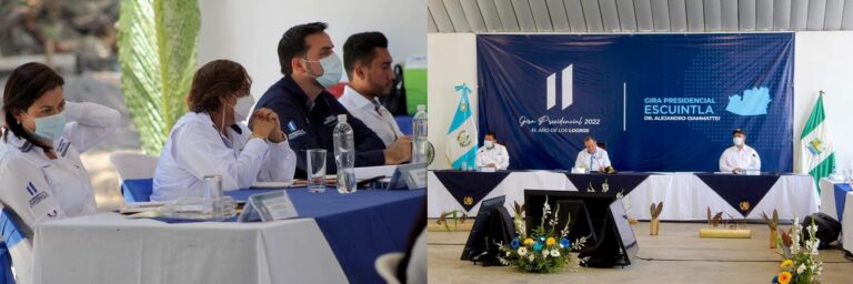 Gira Presidencial en el Departamento de Escuintla