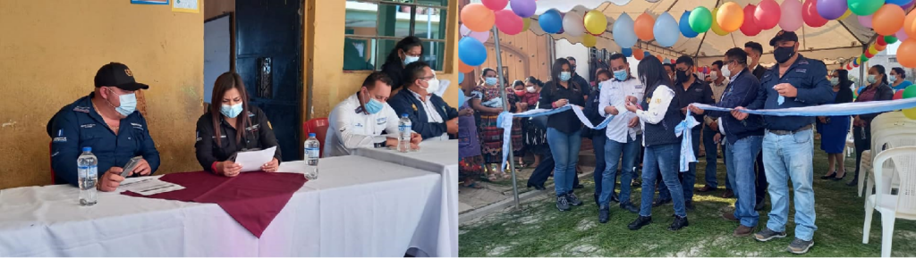 Inauguración Proyecto de Adoquinamiento de Comunidad Carcelén Villa Bethania de la zona 2, Departamento de Chimaltenango